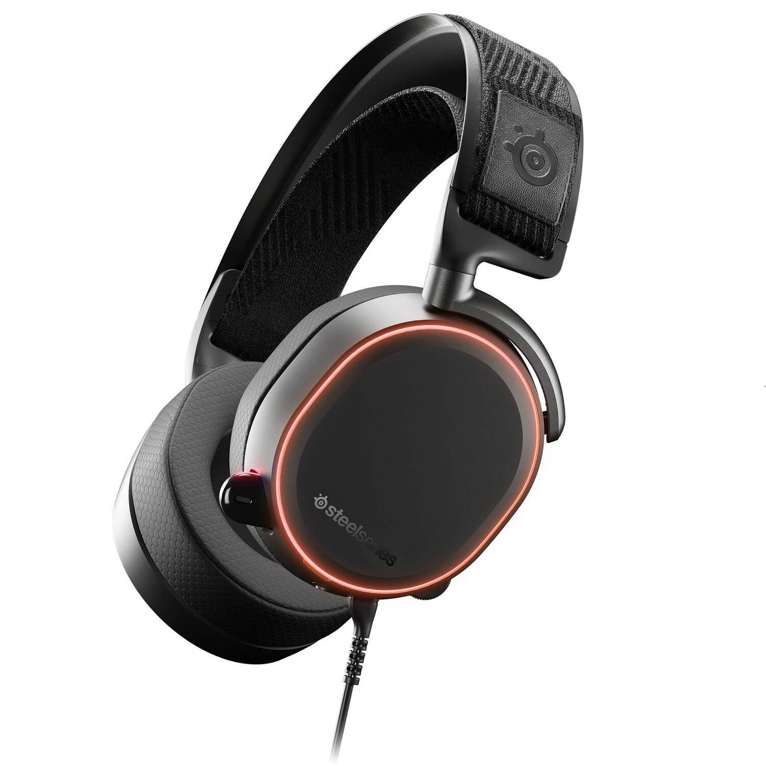 SteelSeries Arctis Pro High Fidelity Gaming Headset - Hi-Res Speaker Drivers - DTS Headphone: X v2.0 Surround for PC, Black