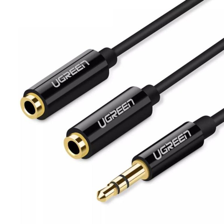 UGREEN 20816 3.5MM MALE TO 2X3.5MM FEMALE ADAPTER
