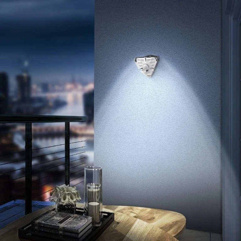Baseus Energy Collection Series Solar Energy Human Body Induction Wall Lamp (Triangle Shape)