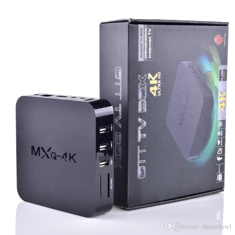 Smart Box Mxq 4k Quad Core 1g+8g