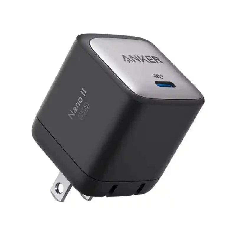 Anker USB C Charger, 713 Charger (Nano II 45W), GaN II PPS Fast Compact Foldable Charger