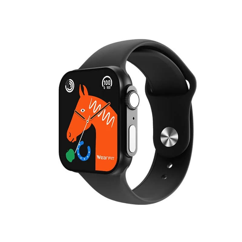 GS8 Ultra IWO Smart Watch Series 8 For Ladies & Gents - Sport Black