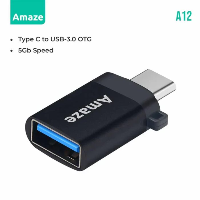 AMAZE A12 TYPE C TO USB 3.0 MINI OTG ADAPTER