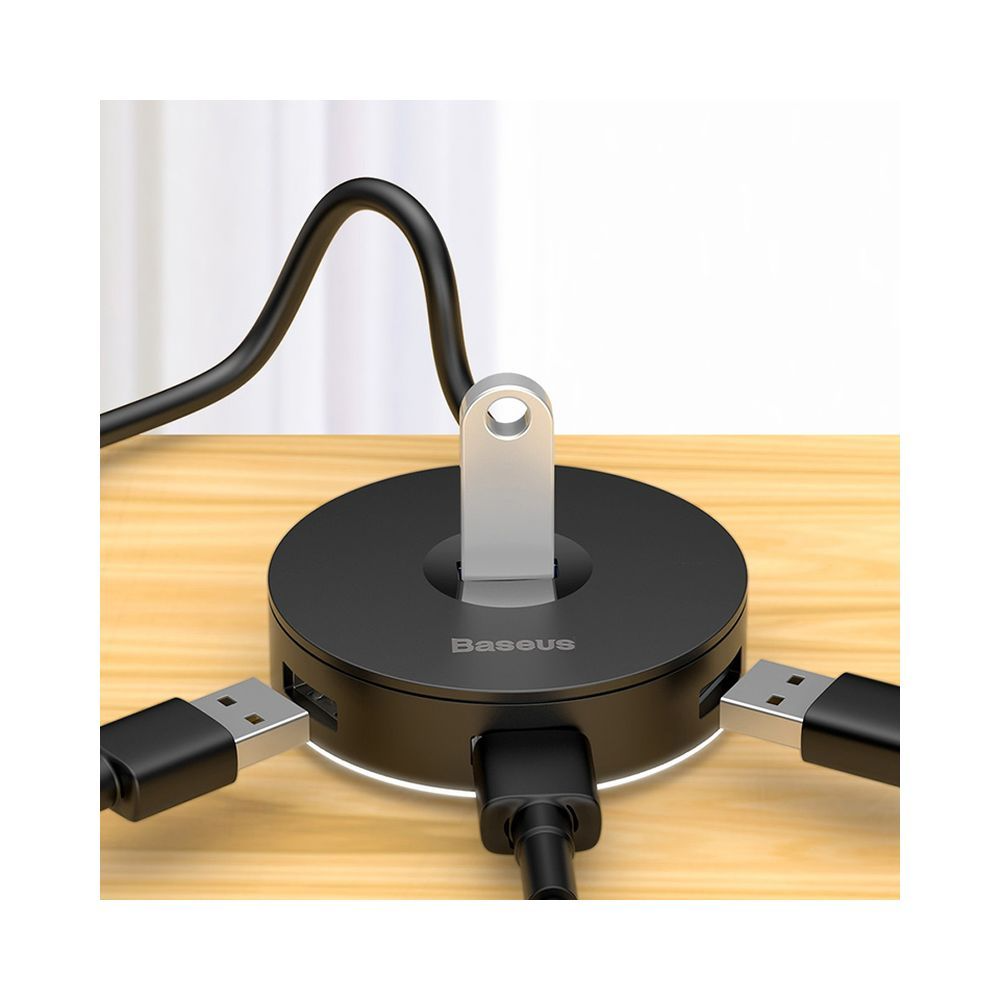 Baseus Airjoy Round Box Type C to 4-Port USB3.0 HUB Adapter