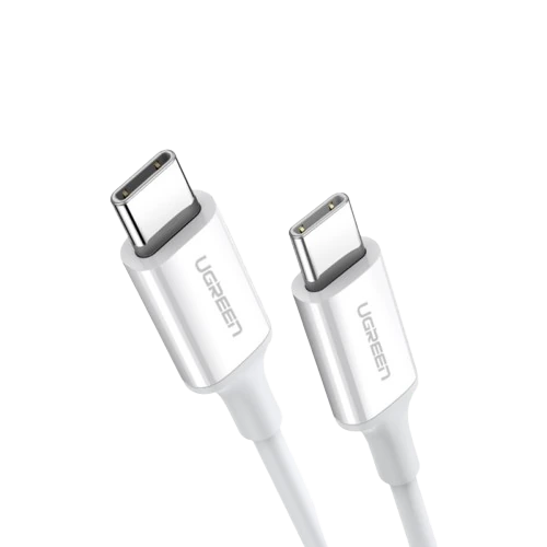 UGREEN L303 USB-C TO USB-C 60W PD CABLE WHITE 45642