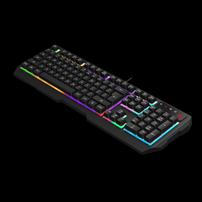 Bloody B135N Neon Illuminated Gaming Keyboard USB Black – US Layout