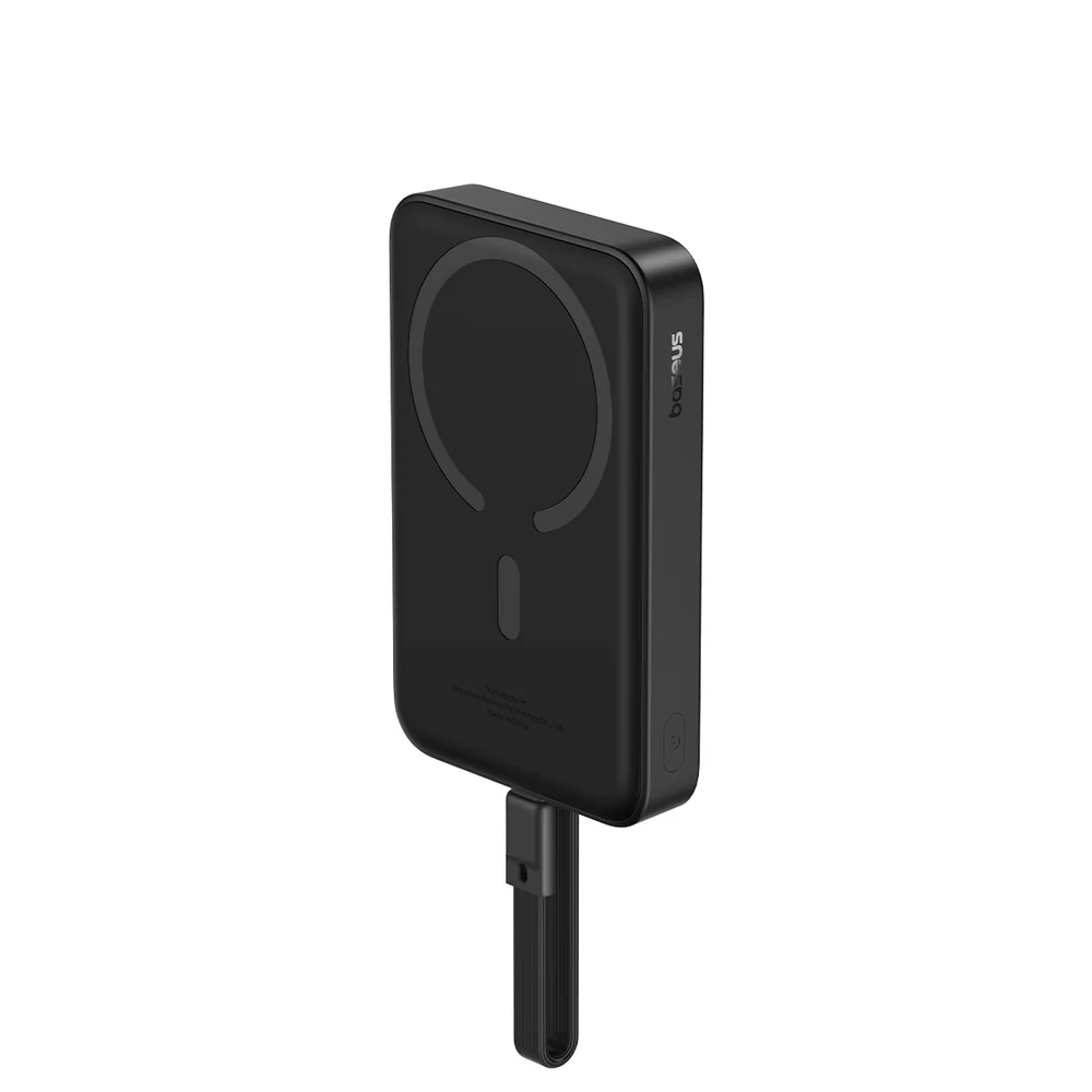 Baseus Magnetic Mini Wireless Fast Charge Power Bank 10000mAh 30W Black - Image 3