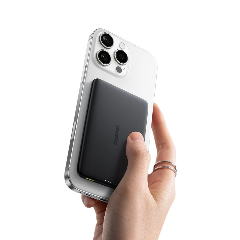 Baseus PicoGo AM41 5000mAh Magnetic Power Bank 15W Wireless 20W Wired - Image 4