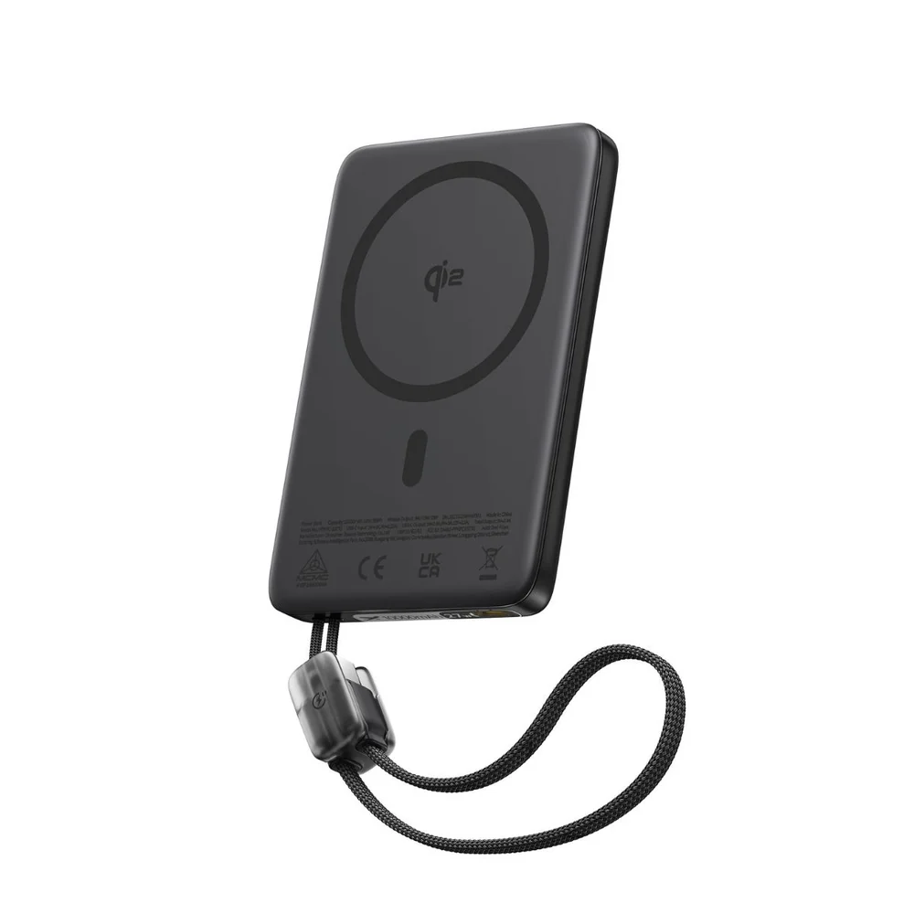 Baseus PicoGo AM41 Magnetic Power Bank with Built-in Cable 10000mAh 27W