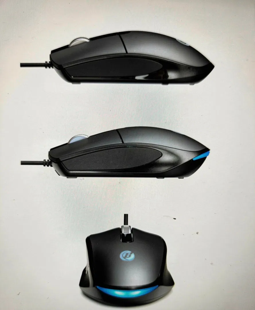 CoolBell Click One Wired Mouse – Precision Optical USB Computer Mouse