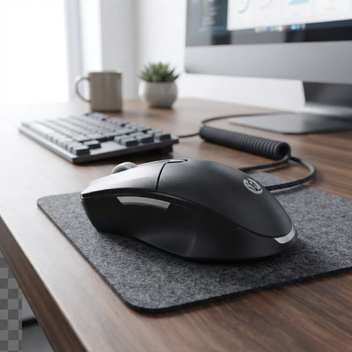 CoolBell Click One Wired Mouse Precision Optical USB Computer Mouse with - 3 Months Warranty