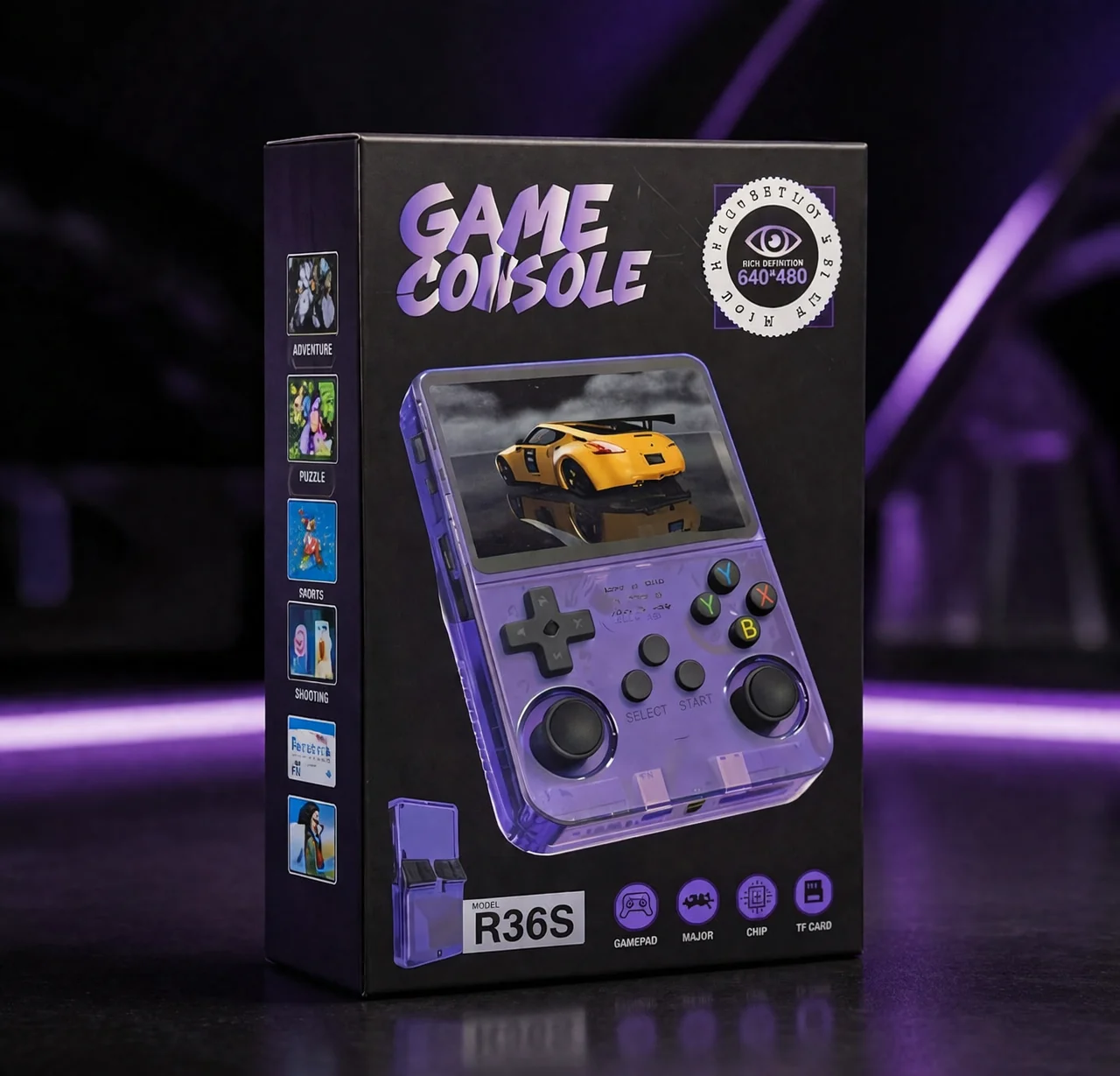 R36S Retro Portable Handheld Video Game Console (Original)