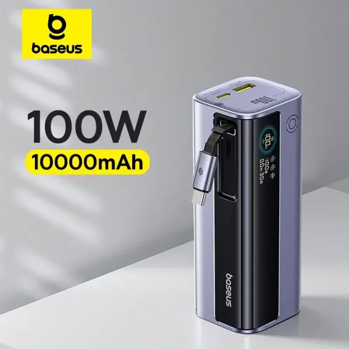 Baseus EnerGeek GR11 Power Bank with Retractable Cable 20000mAh 145W