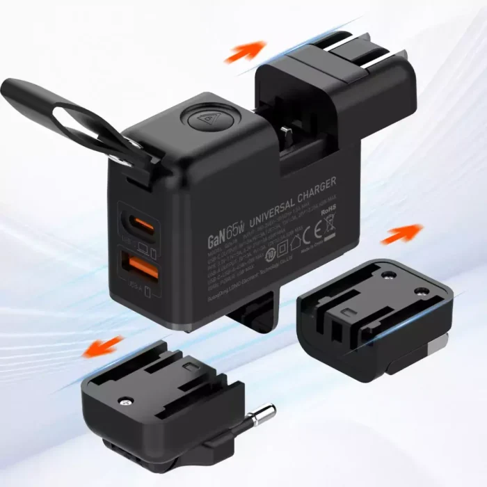 LDNIO Q2618 GaN 65W Fast Charging Universal Travel Charger