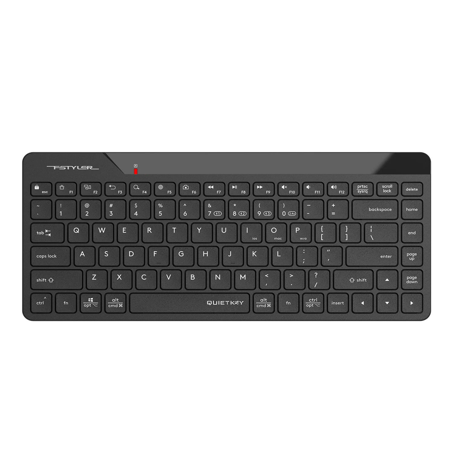 A4Tech Fstyler FBK22 AS Bluetooth & 2.4GHz Dual-Mode Wireless Keyboard