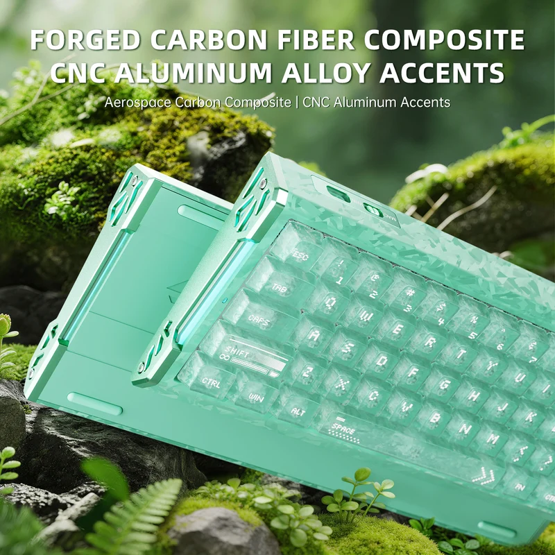ATTACK SHARK R68 HE Carbon Fiber Rapid Trigger Gaming Keyboard - Image 4