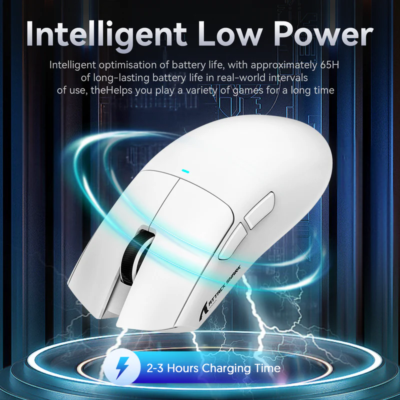 ATTACK SHARK X11 Wireless Gaming Mouse with Charging Dock - Image 3