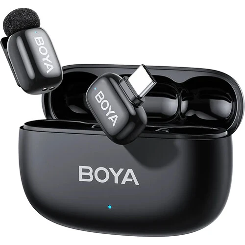 BOYA Mini 2-05 AI Wireless Microphone for Type-C with Charging Case