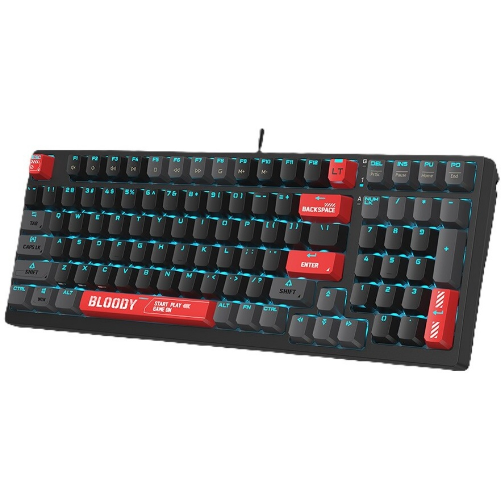Bloody AT98 Alpha Optical Switch Mechanical Gaming Keyboard – Bloody Red, US Layout - Image 2