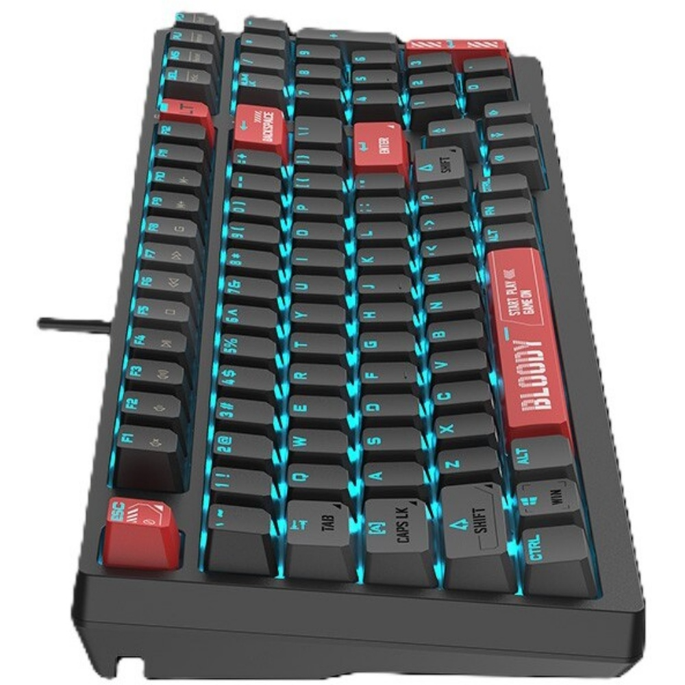 Bloody AT98 Alpha Optical Switch Mechanical Gaming Keyboard – Bloody Red, US Layout