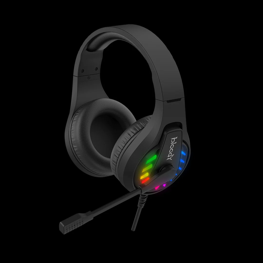 Bloody G230 7.1 Virtual Surround Sound RGB Gaming Headphone USB – Black