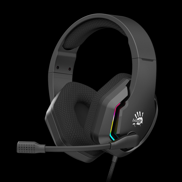 Bloody G260 Neon USB Gaming Headphone – Black
