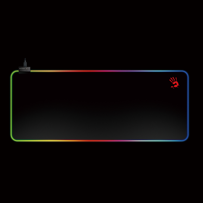Bloody MP-75N RGB Gaming Mousepad – Extended 75 × 30cm, 4mm Thick