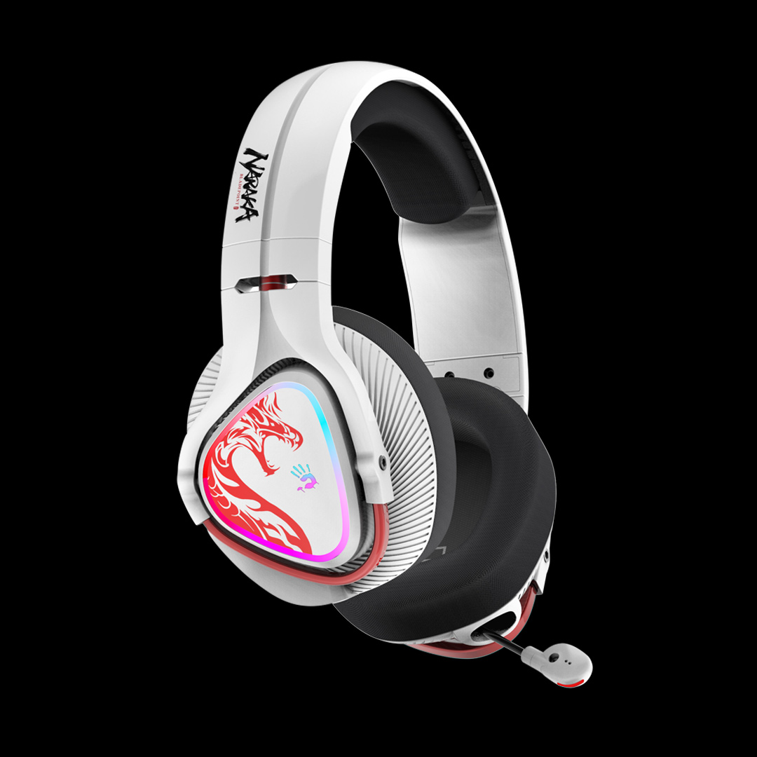 Bloody MR720 Bluetooth + 2.4GHz + Wired Triple-Mode RGB Gaming Headphone - Image 2