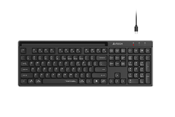 A4Tech Fstyler FBX72C Bluetooth & 2.4GHz Wireless Scissor Switch Keyboard
