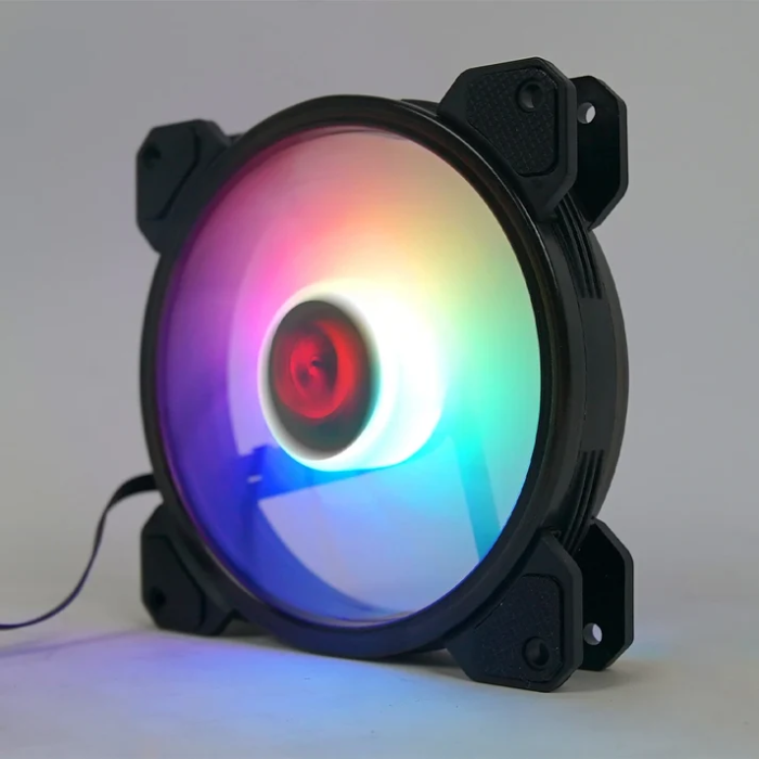 Redragon GC-F010 RGB Single PC Cooling Fan – 120mm