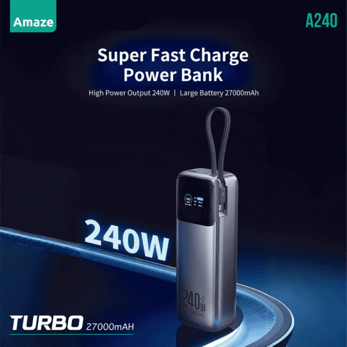 240 WATT SUPER FAST POWER BANK A240
