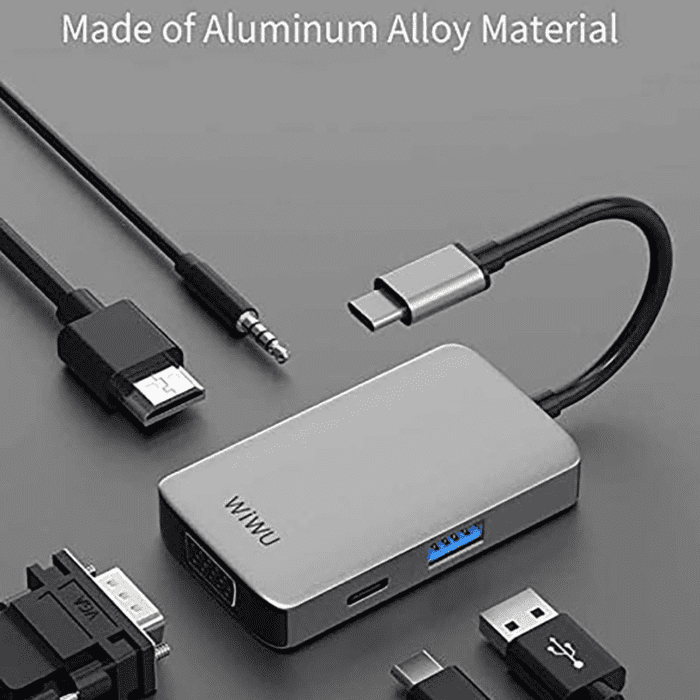 Wiwu Alpha 513HVP 5 in 1 Adapter